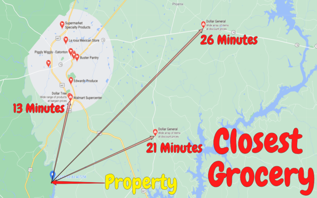 0.66 Acre Unrestricted Wooded Lot Just Steps Away from Lake Sinclair with Direct Access!! Just