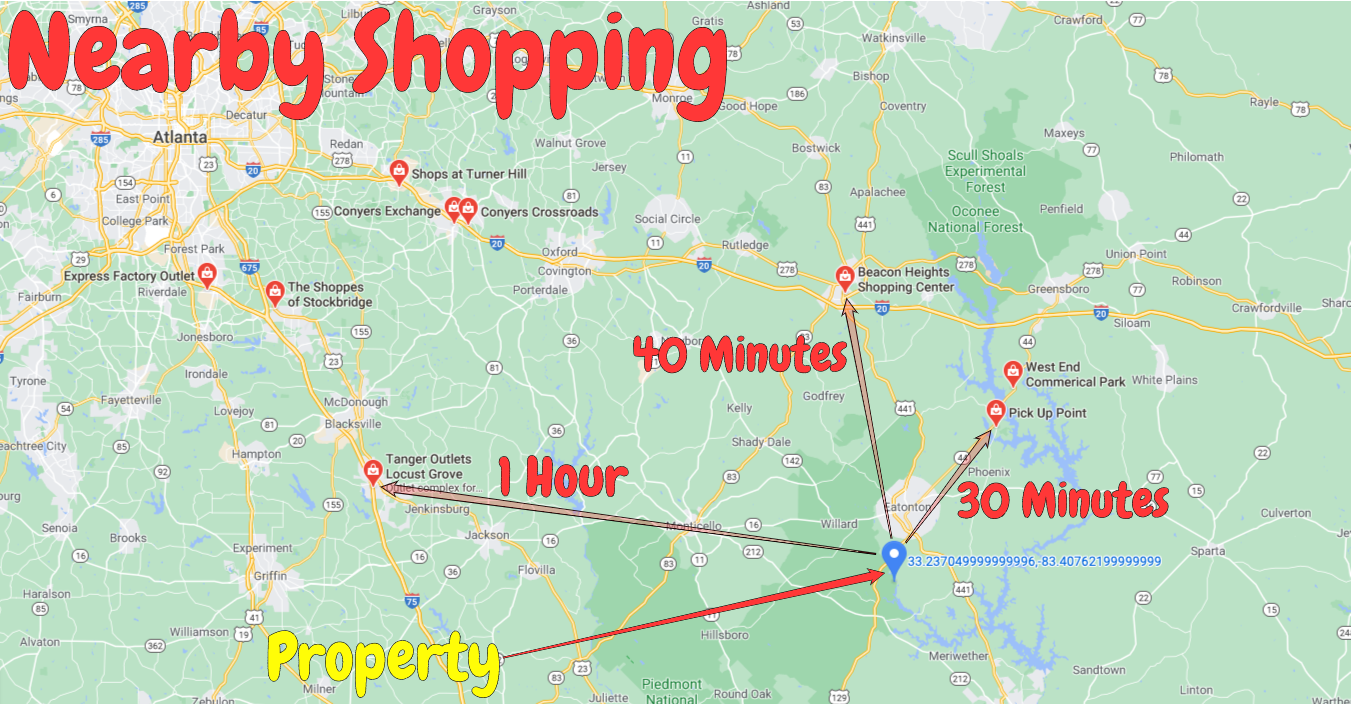 0.66 Acre Unrestricted Wooded Lot Just Steps Away from Lake Sinclair with Direct Access!! Just